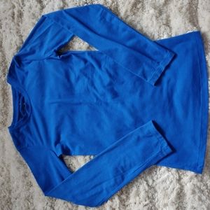 EUC Royal Blue scrubs undershirt